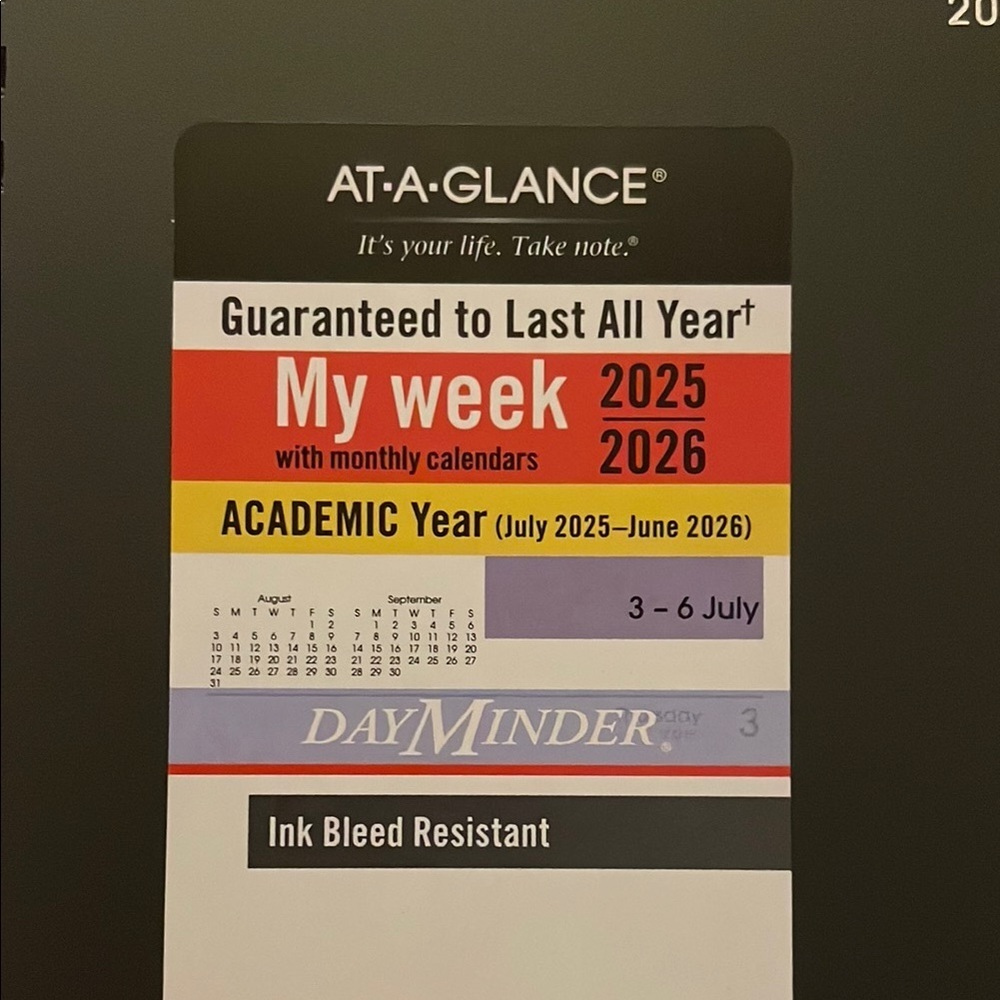 AT-A-GLANCE 2025-2026 Weekly Planner - Picture 5 of 5